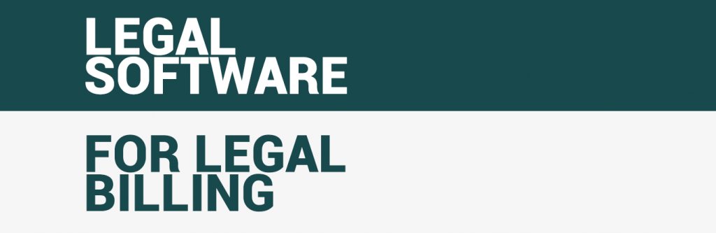 Legal Software for Legal Billing